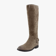 Driftwood Waxed Suede