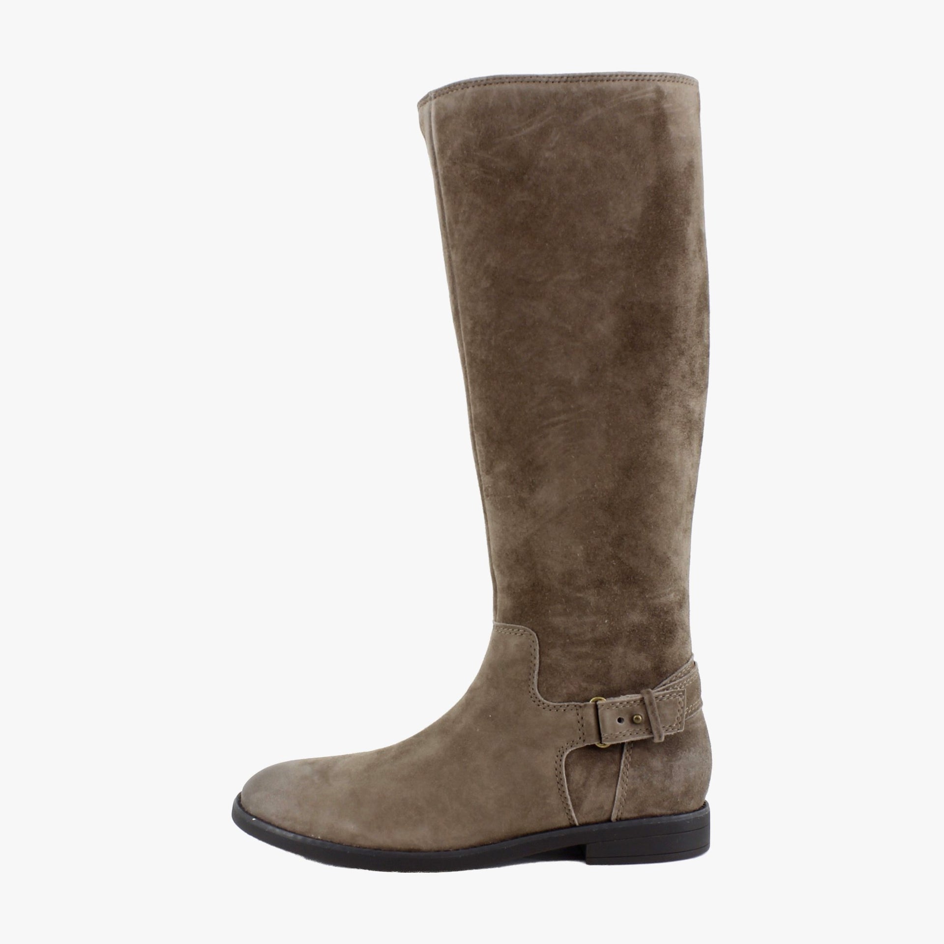 Driftwood Waxed Suede
