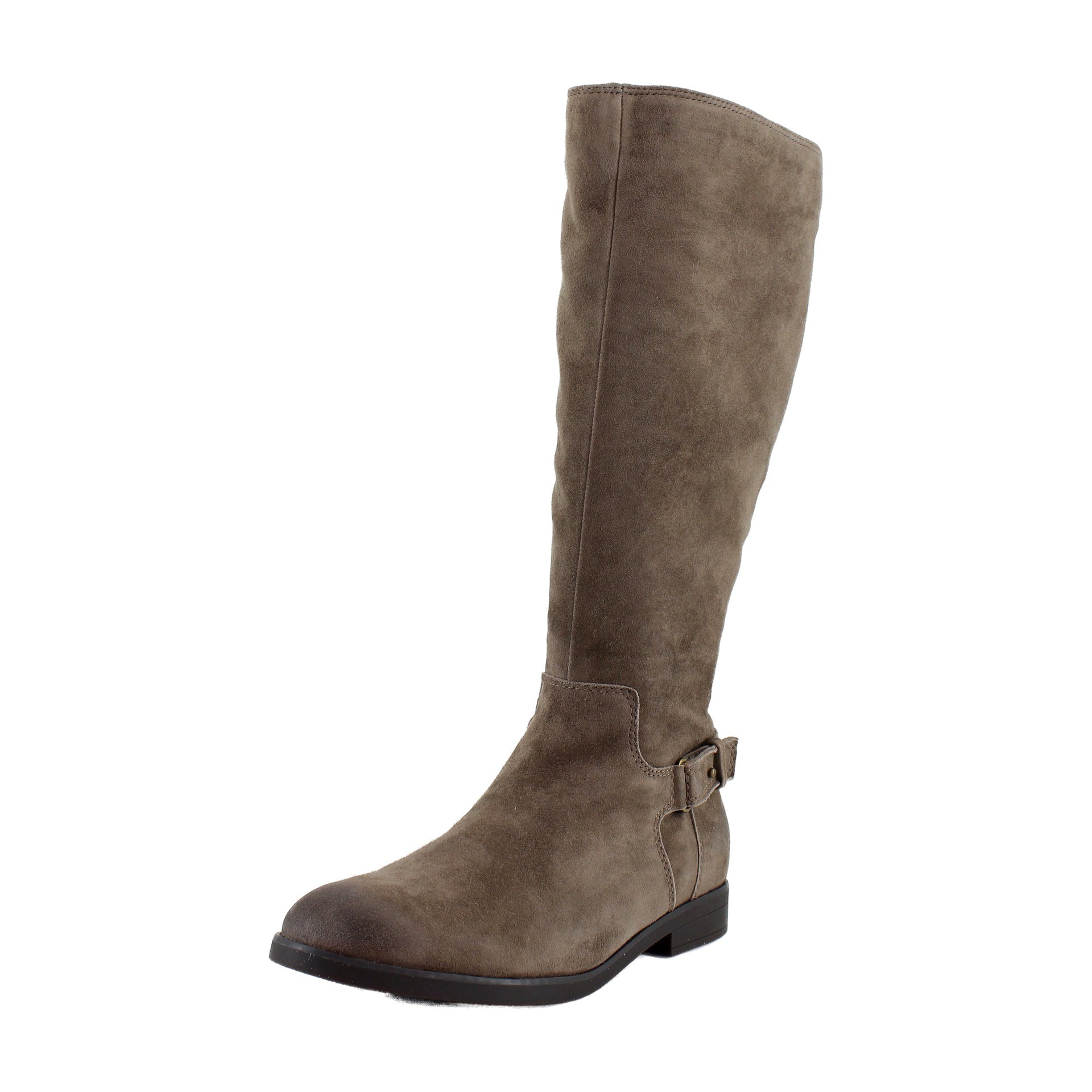 Driftwood Waxed Suede