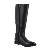 Black Tumbled Leather