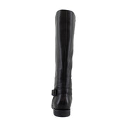 Black Tumbled Leather