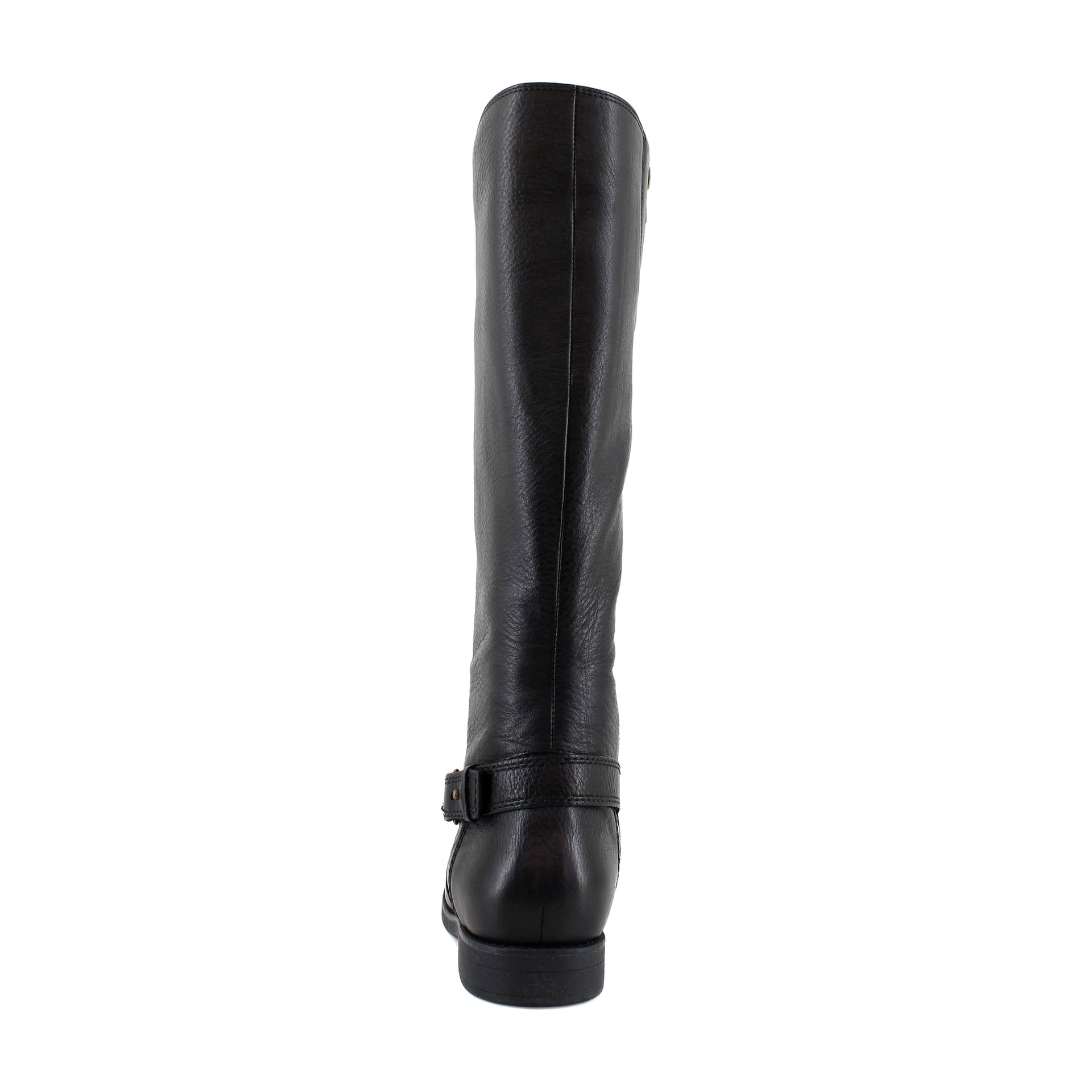 Black Tumbled Leather