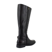 Black Tumbled Leather