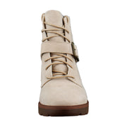 Lucid Beige Waxed Suede