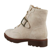 Lucid Beige Waxed Suede