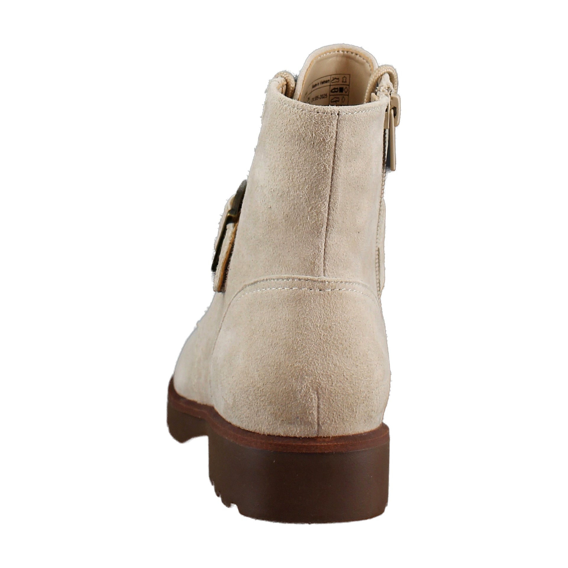 Lucid Beige Waxed Suede