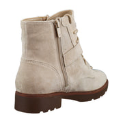 Lucid Beige Waxed Suede