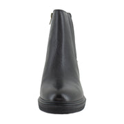 Black Tumbled Leather