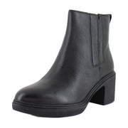 Black Tumbled Leather