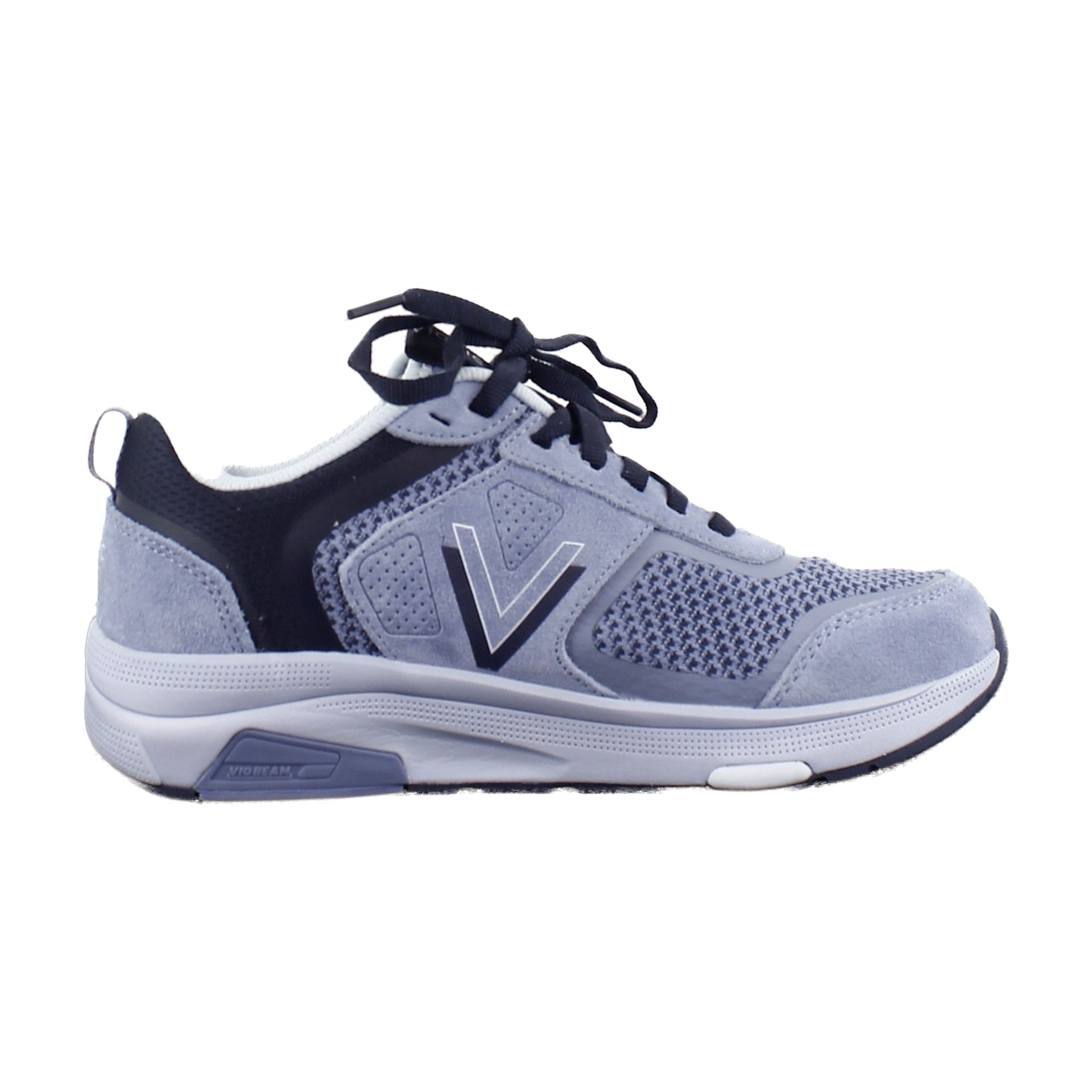 Pacific Blue Knit/Suede