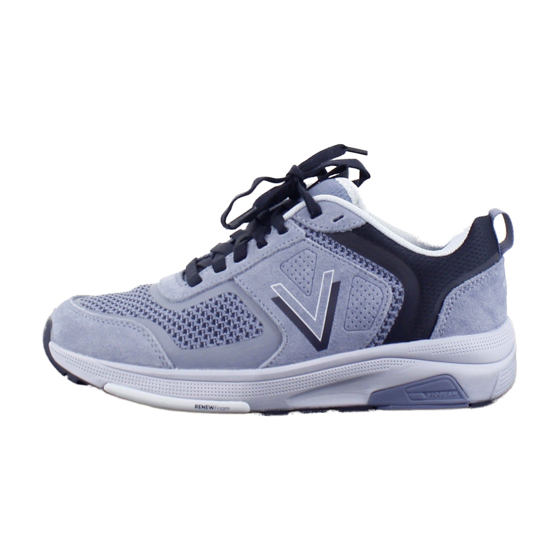 Pacific Blue Knit/Suede
