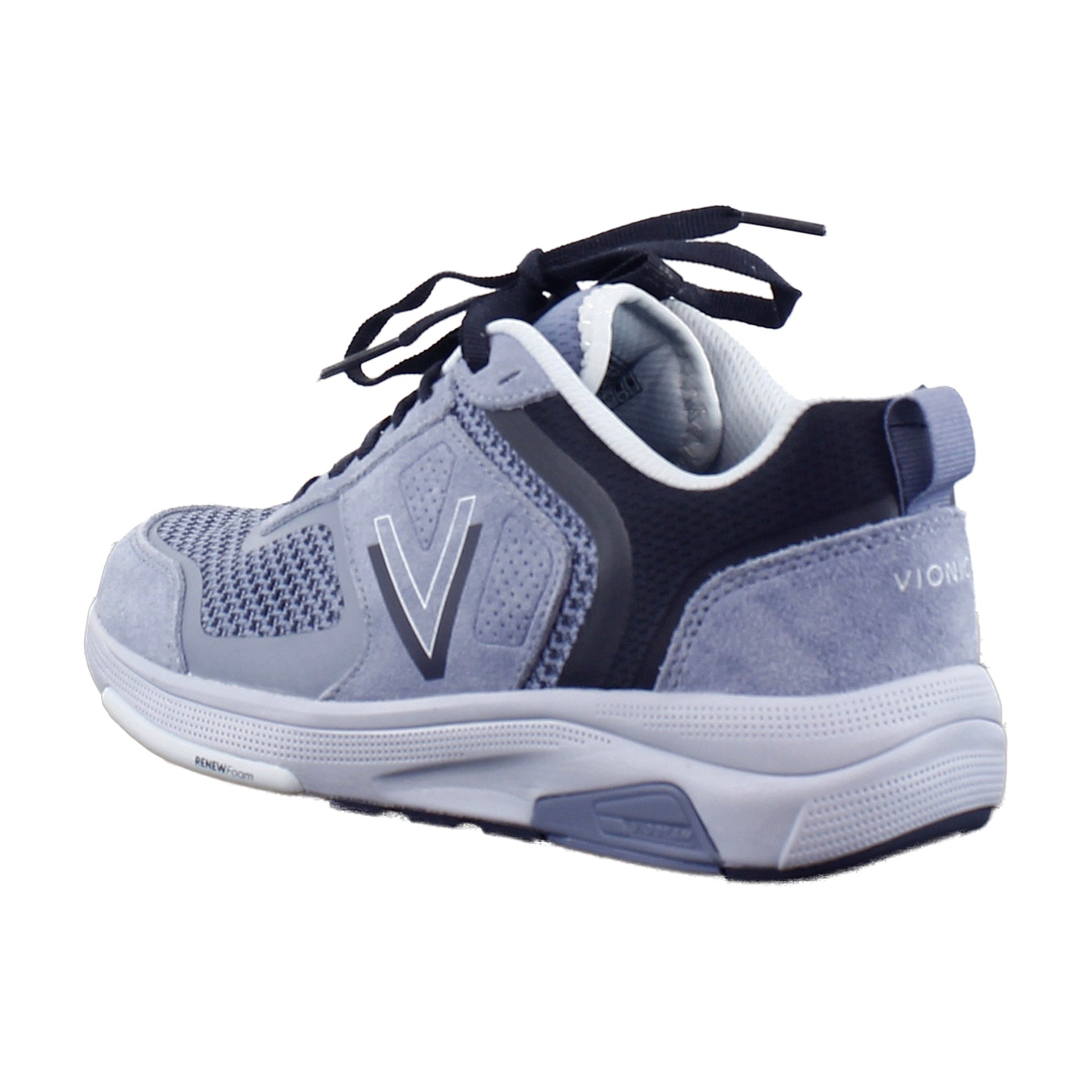 Pacific Blue Knit/Suede