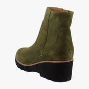 Dark Olive Suede