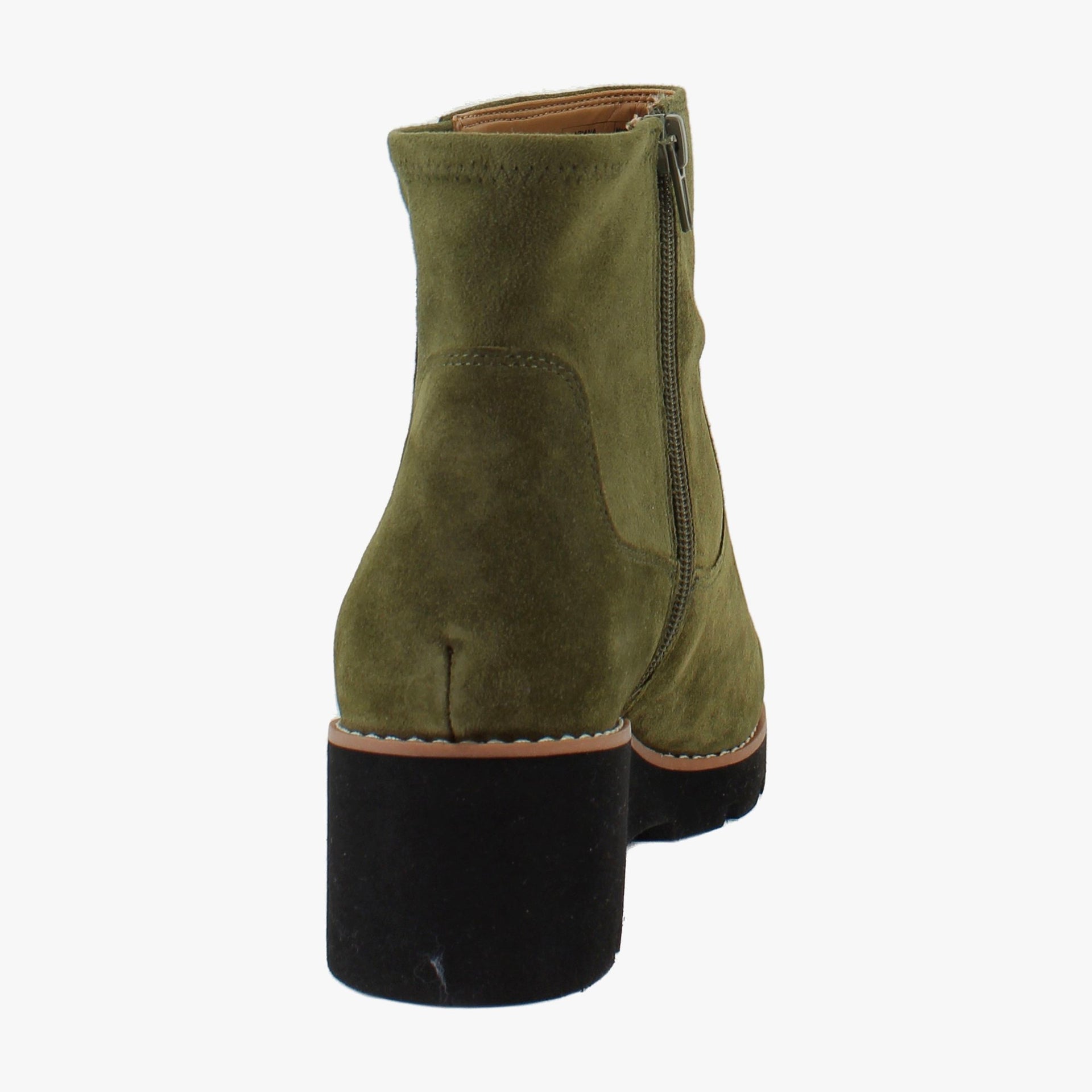 Dark Olive Suede