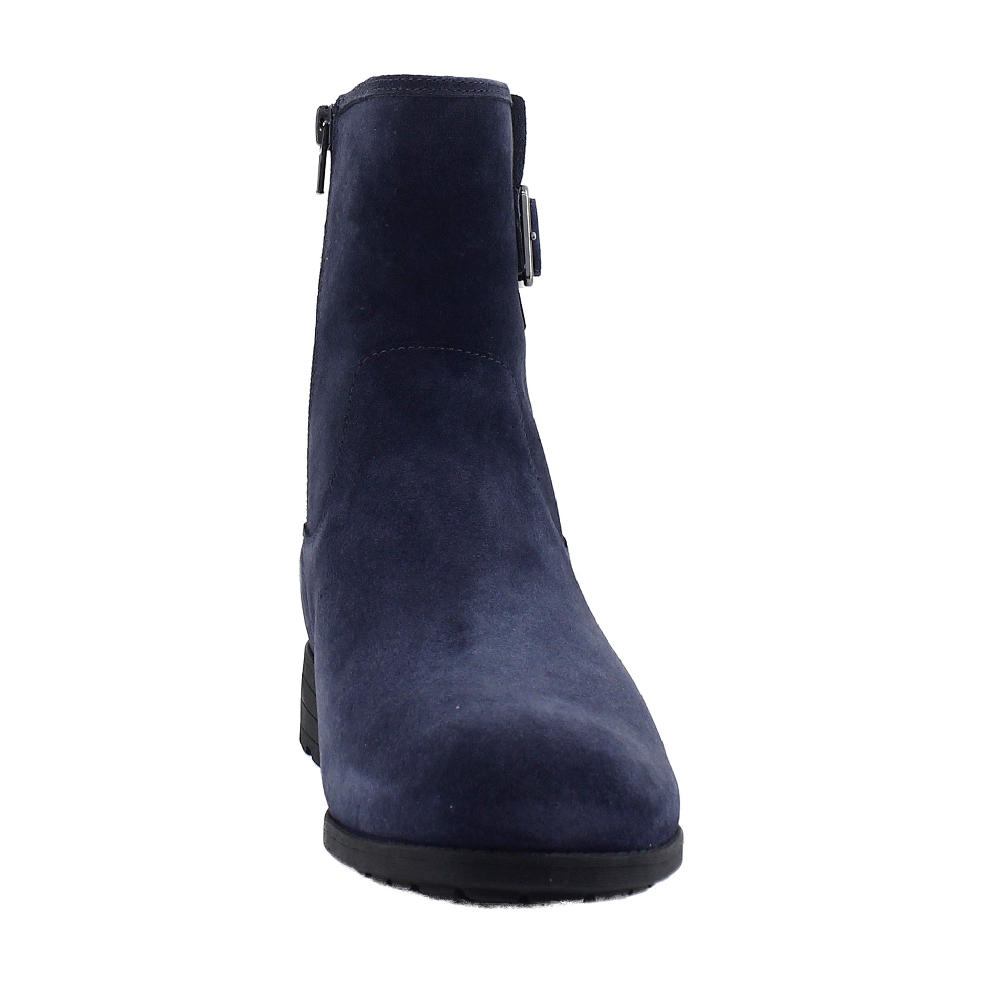 Navy Blazer Suede