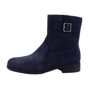 Navy Blazer Suede