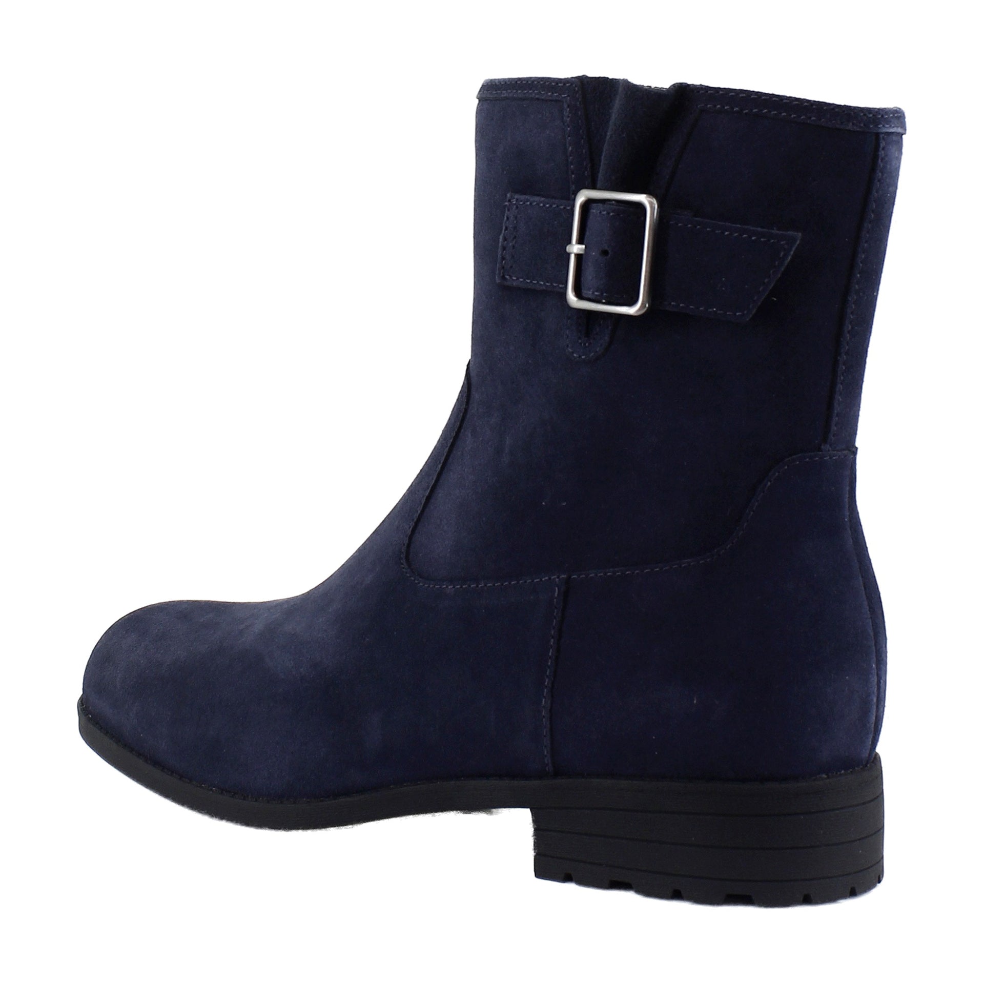 Navy Blazer Suede