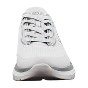 Vapor Grey Knit Suede