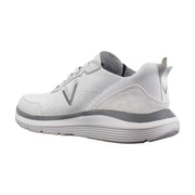 Vapor Grey Knit Suede