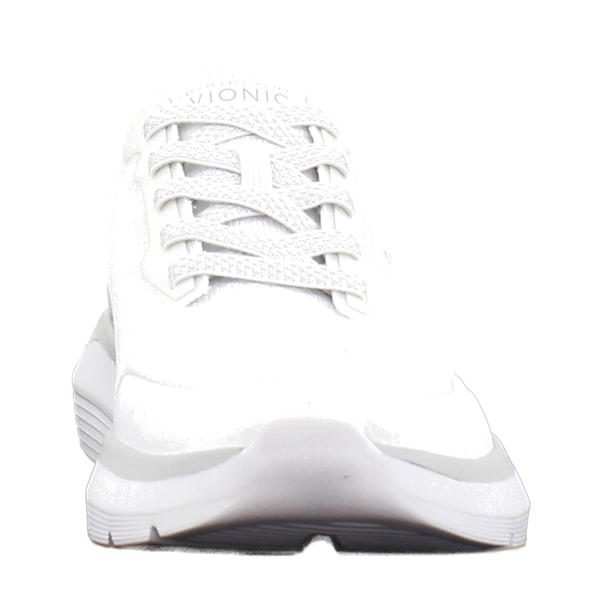 White Knit Suede