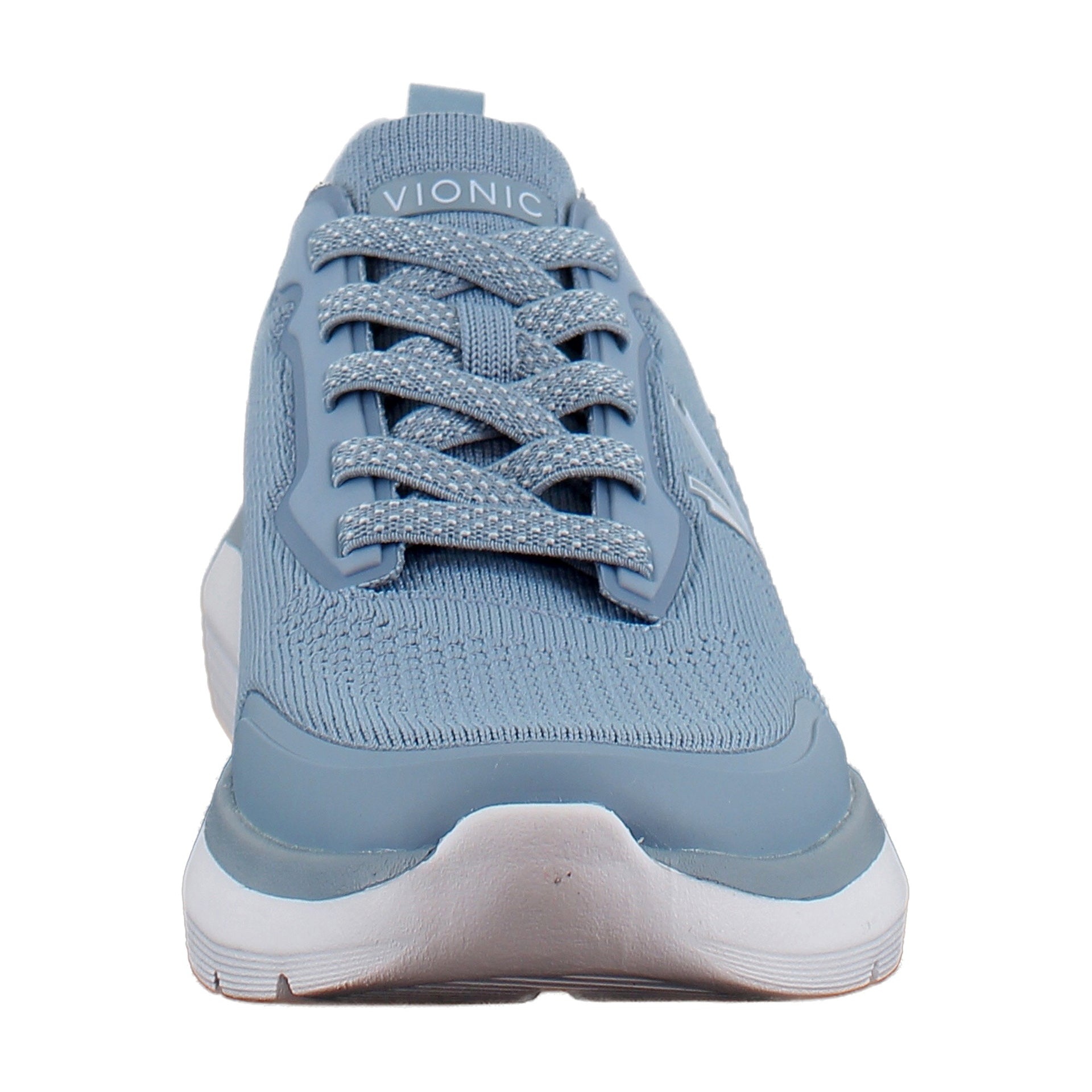 Vintage Blue Haze Knit Suede