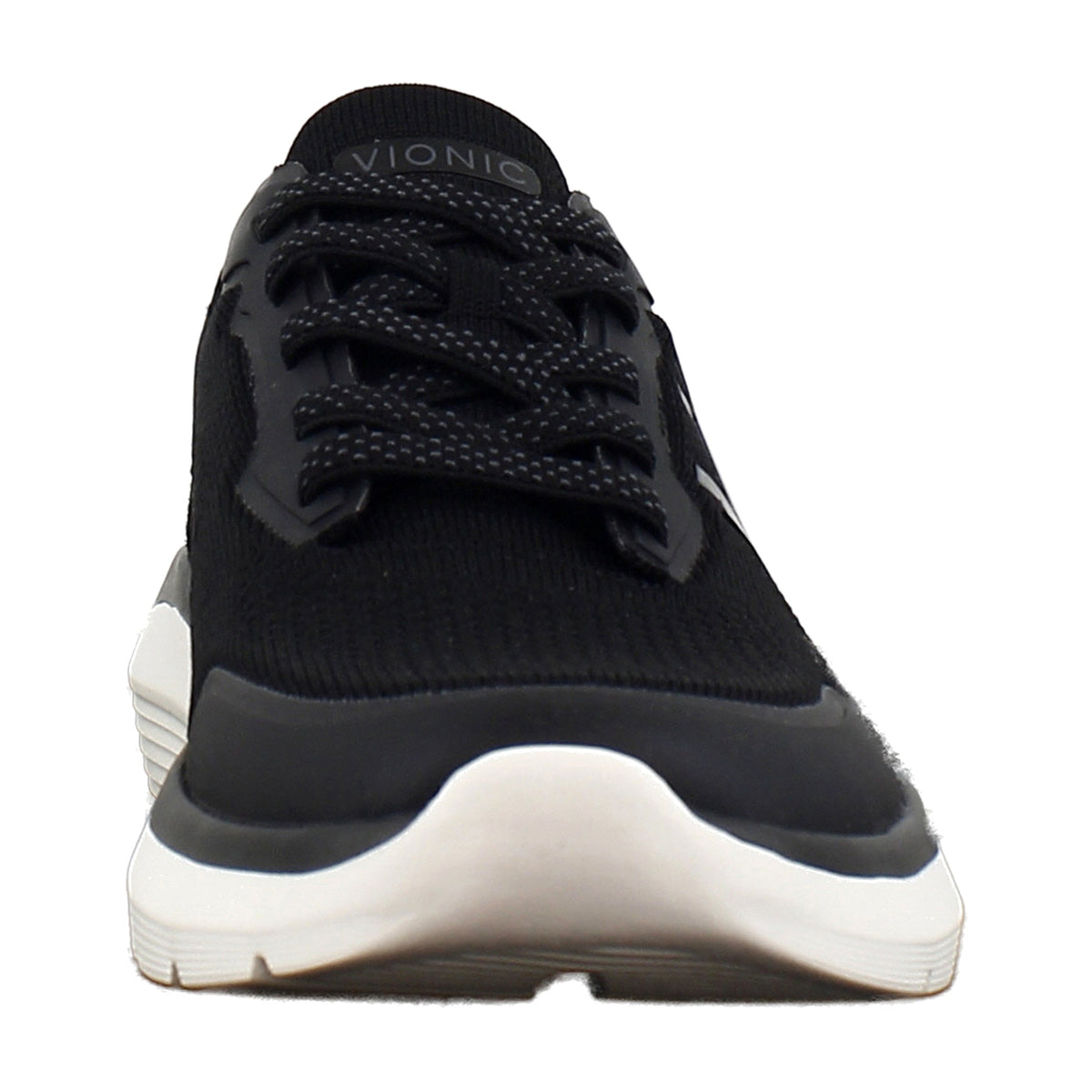 Black Knit Suede