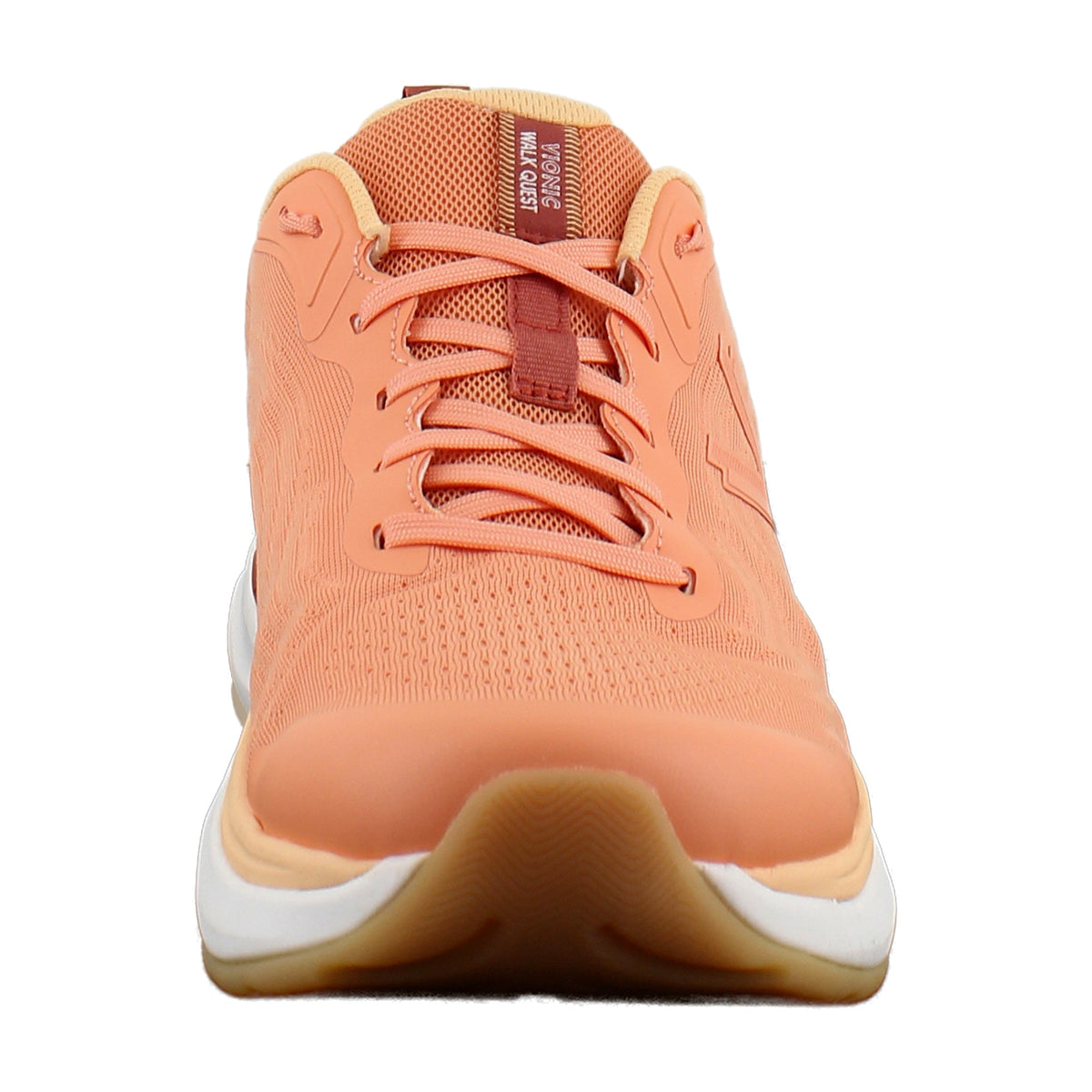 Shell Coral Faux Leather/Knit