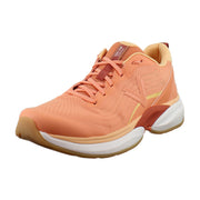 Shell Coral Faux Leather/Knit