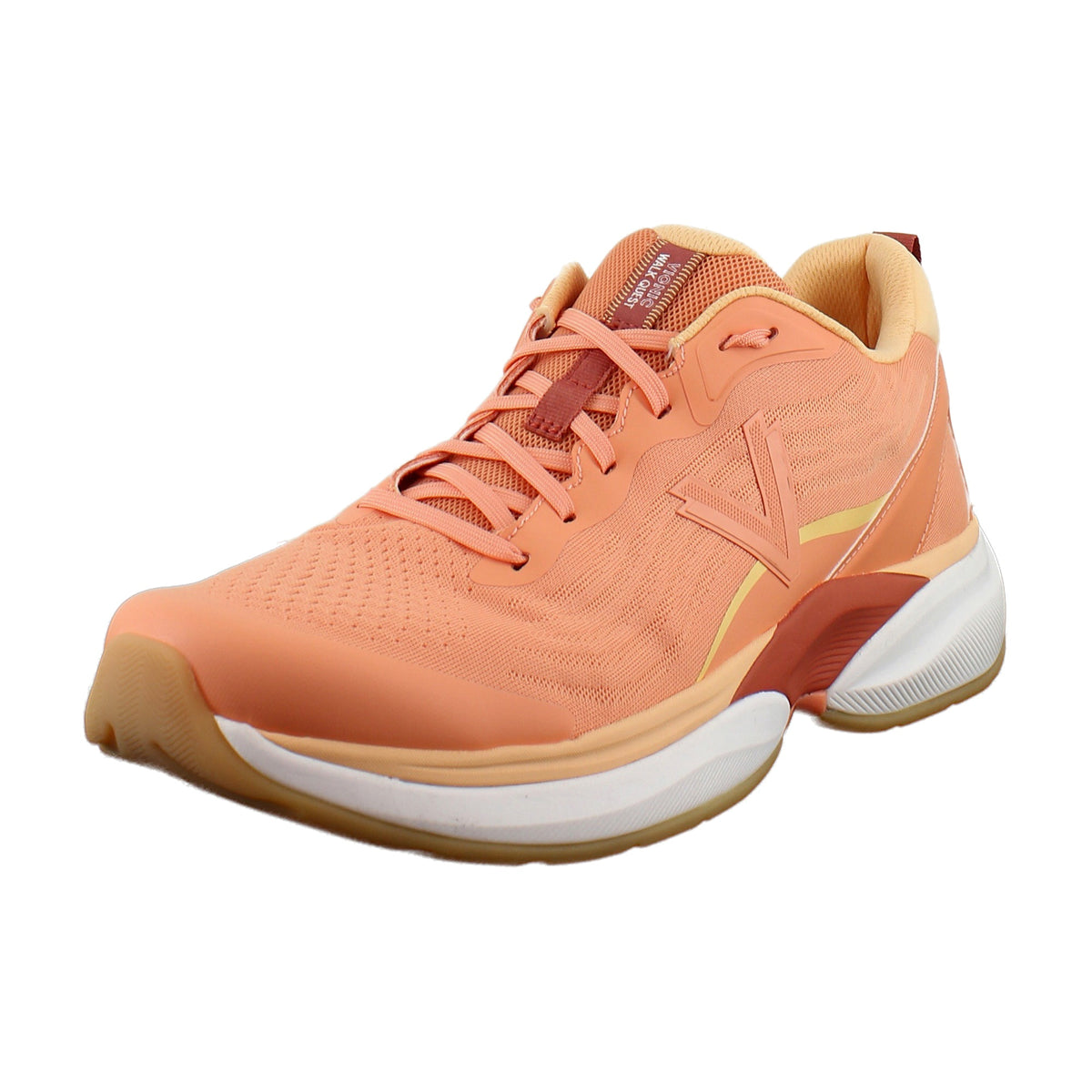 Shell Coral Faux Leather/Knit