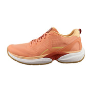 Shell Coral Faux Leather/Knit