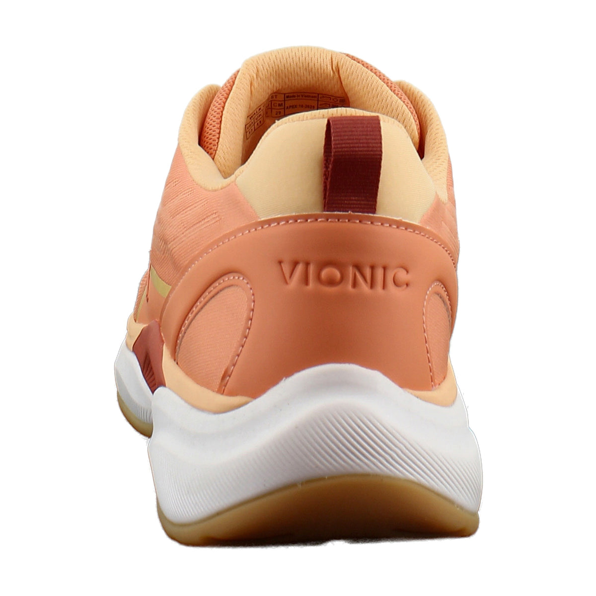 Shell Coral Faux Leather/Knit