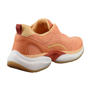 Shell Coral Faux Leather/Knit