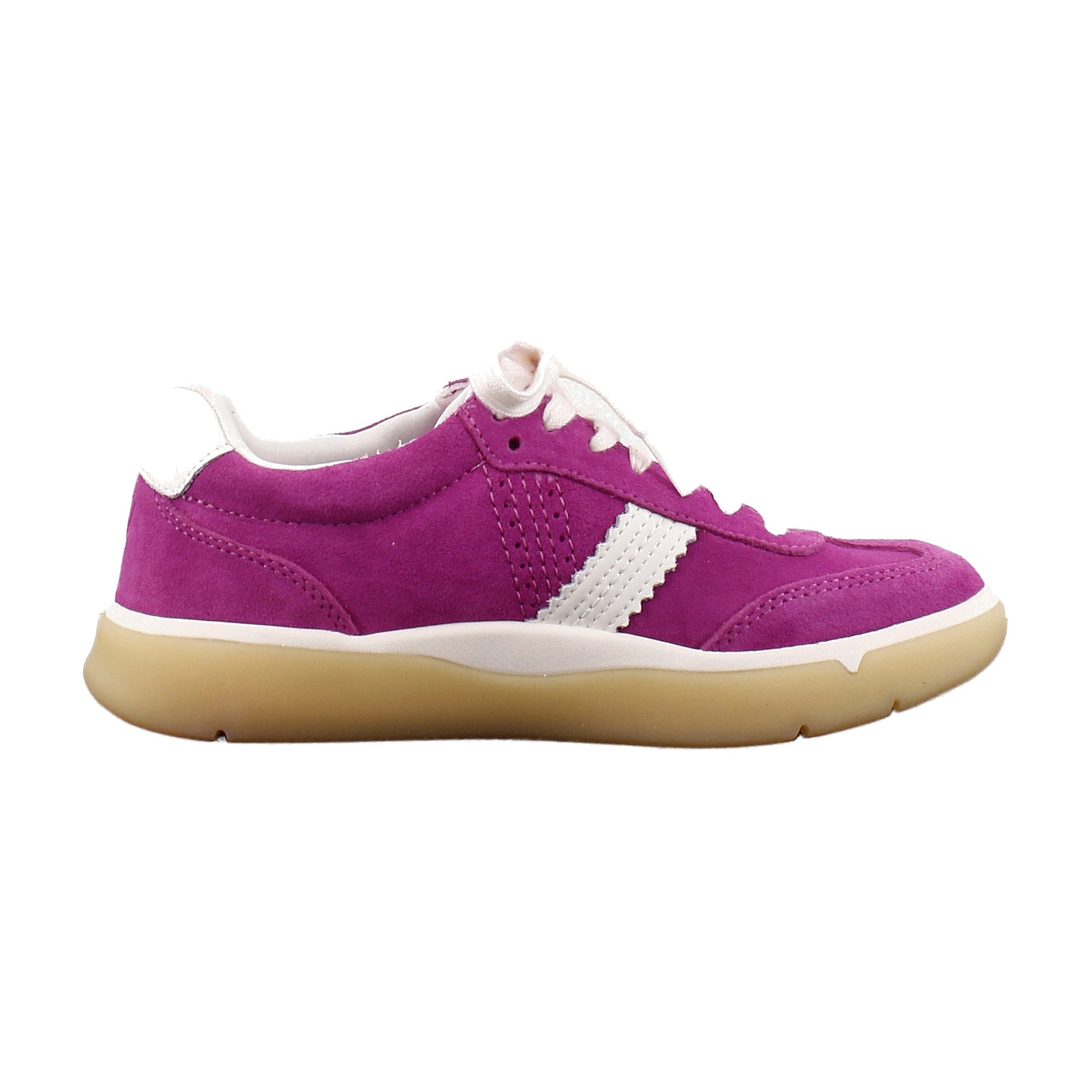 Rose Violet Pink Leather