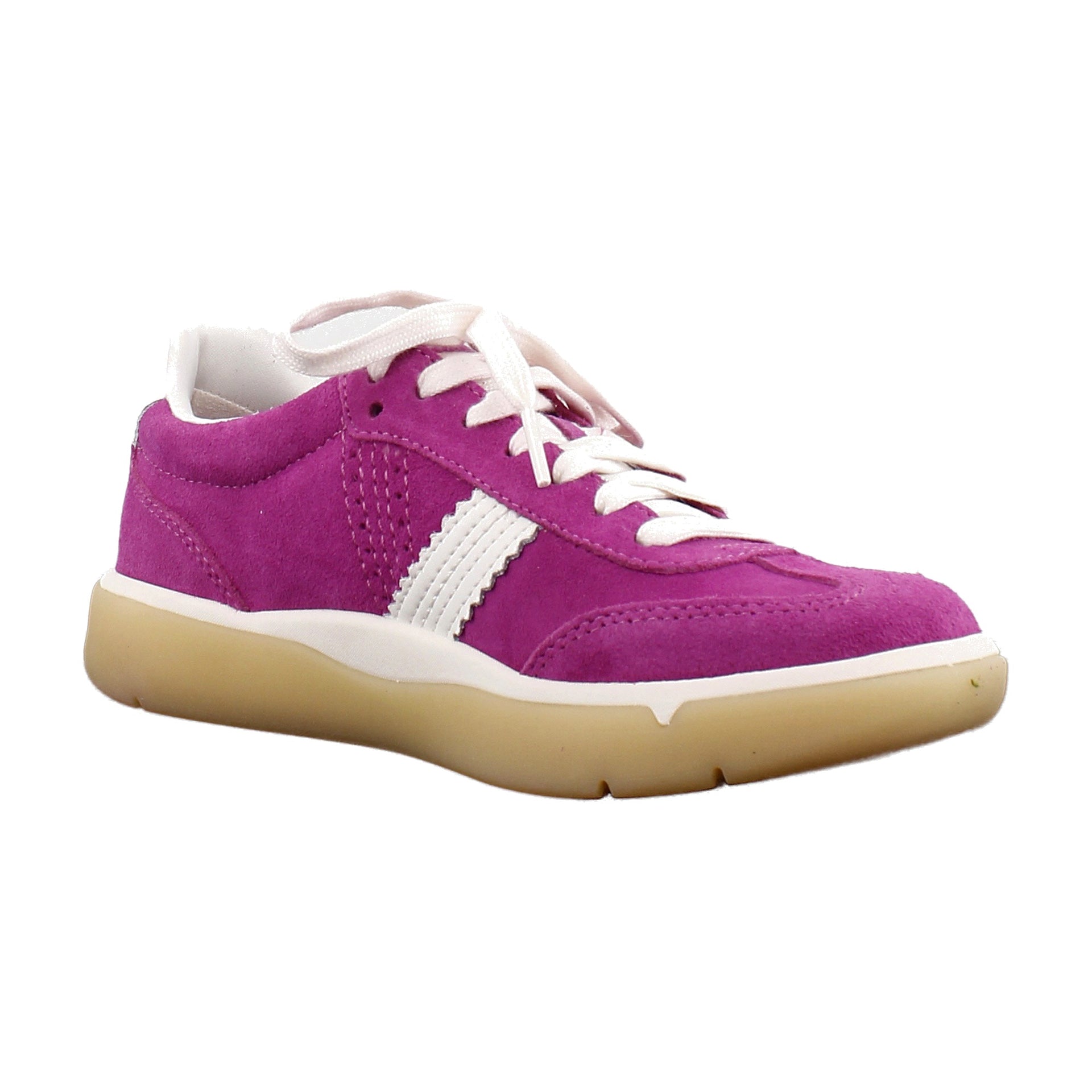 Rose Violet Pink Leather