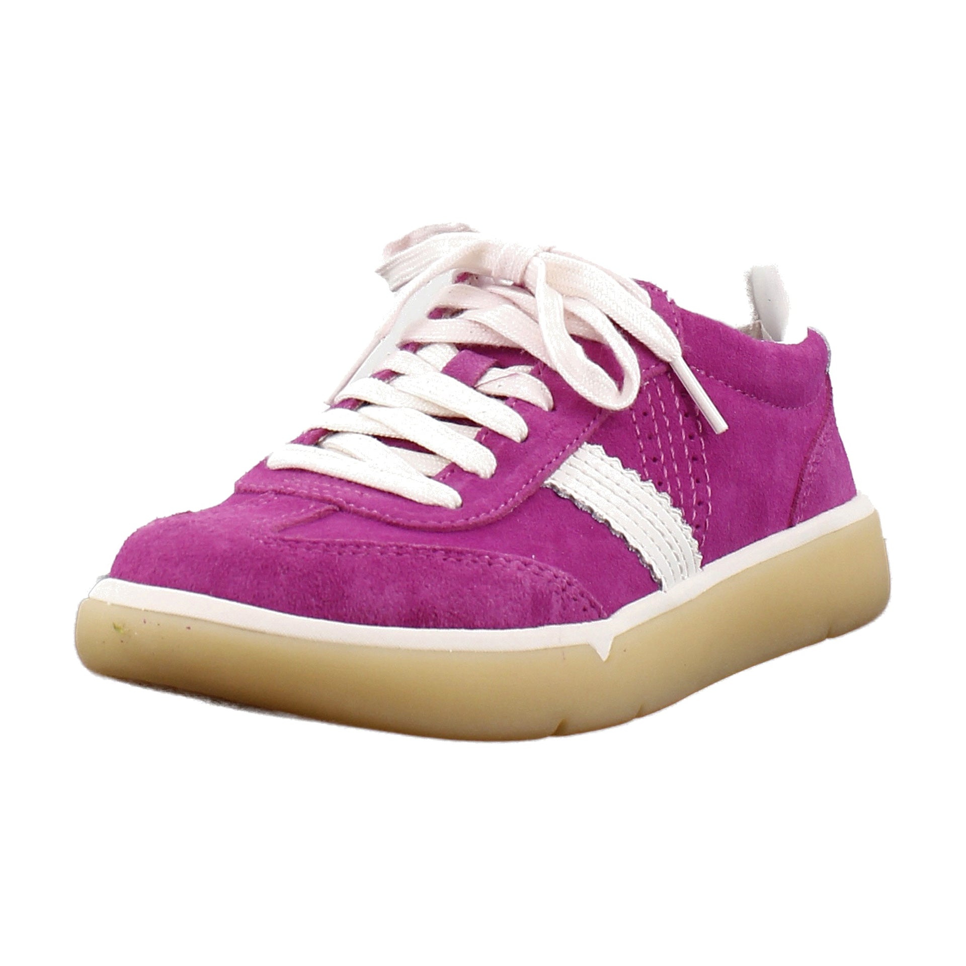 Rose Violet Pink Leather