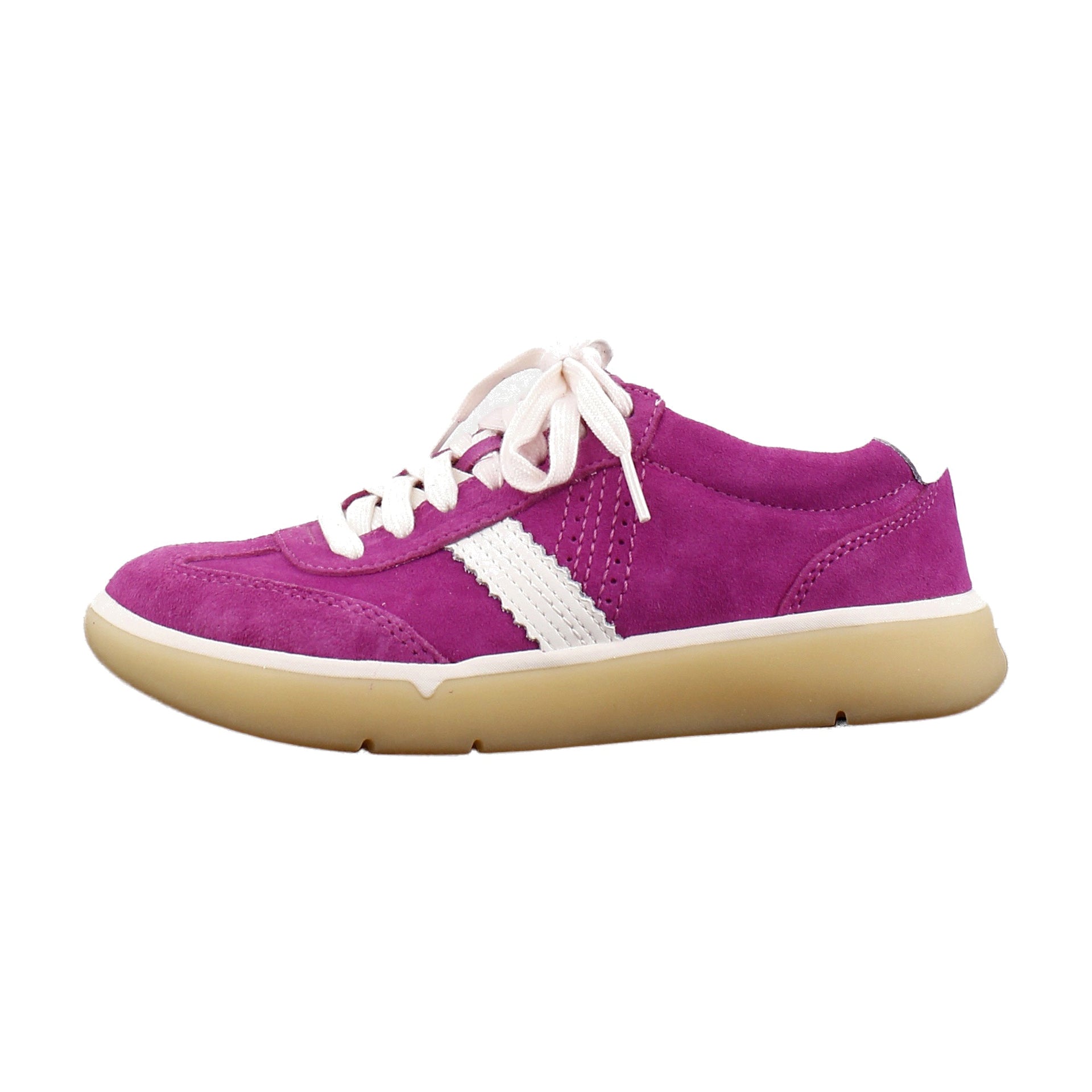 Rose Violet Pink Leather