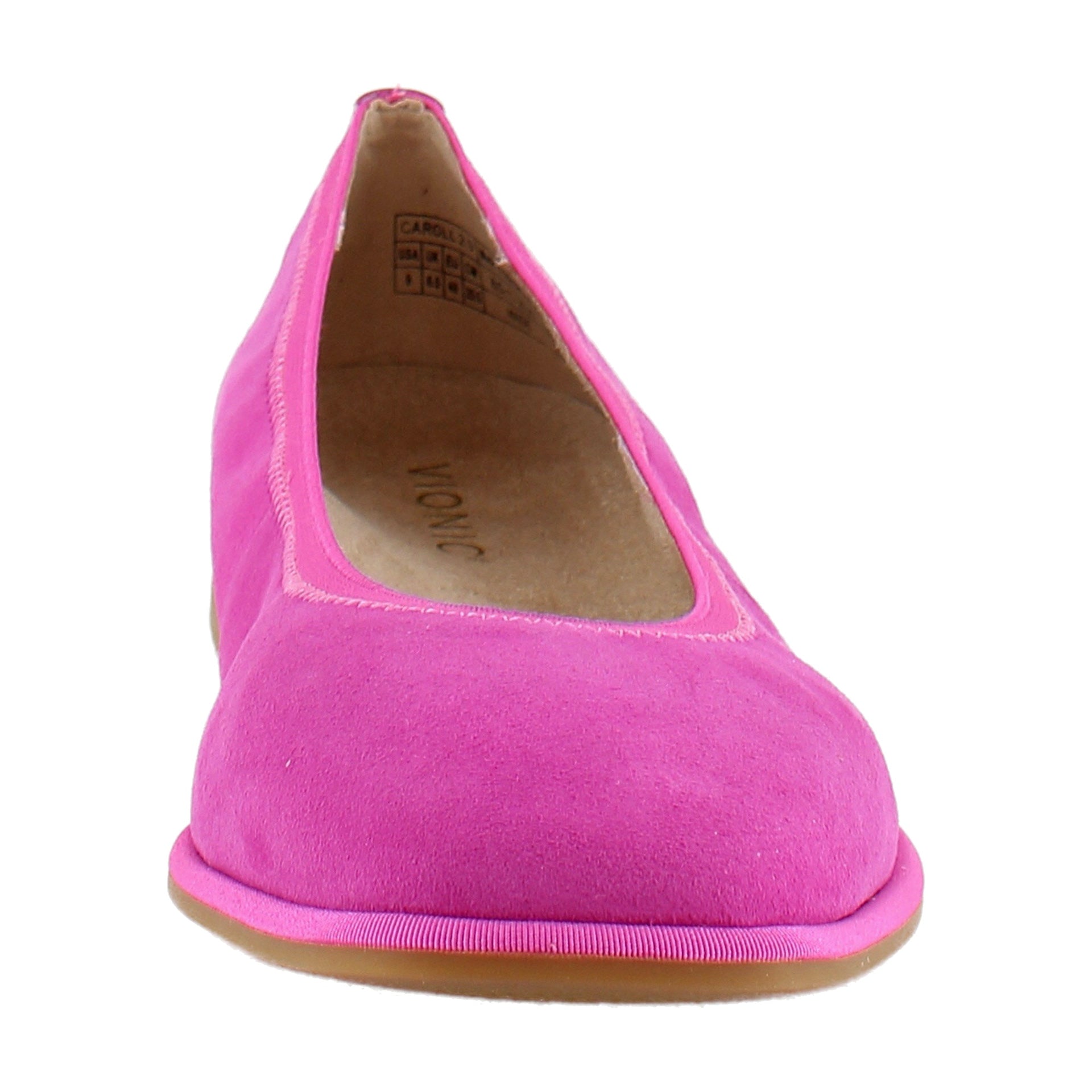 Rose Violet Pink Suede