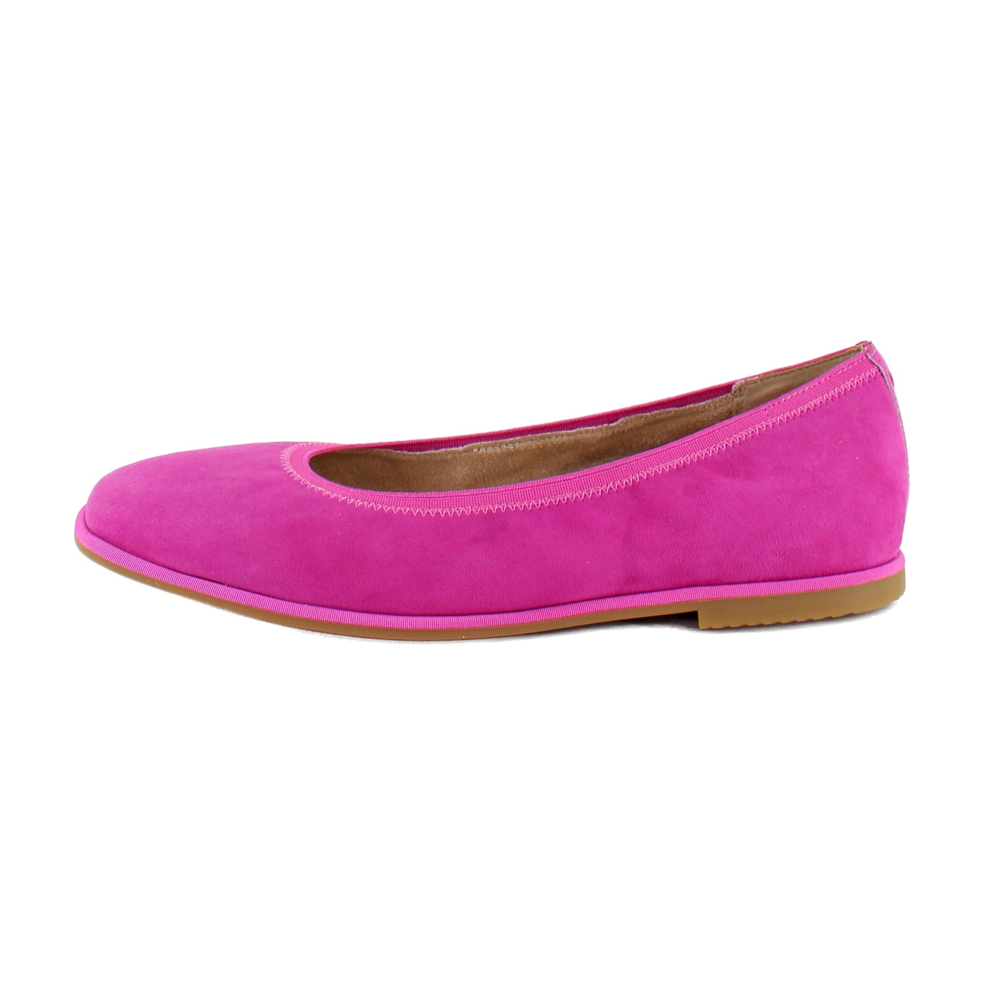 Rose Violet Pink Suede