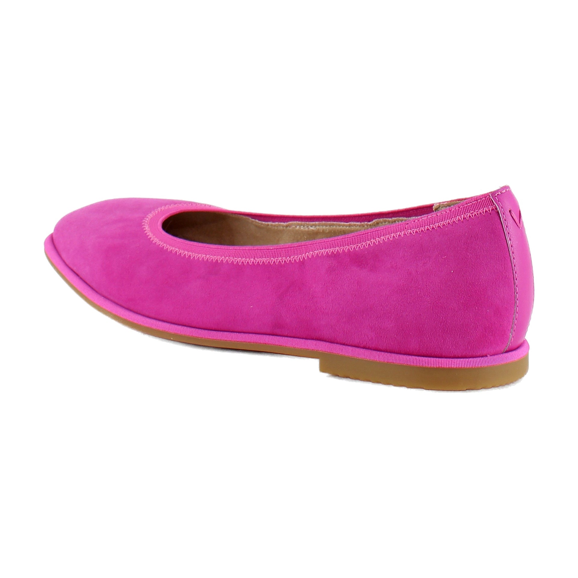 Rose Violet Pink Suede