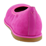 Rose Violet Pink Suede
