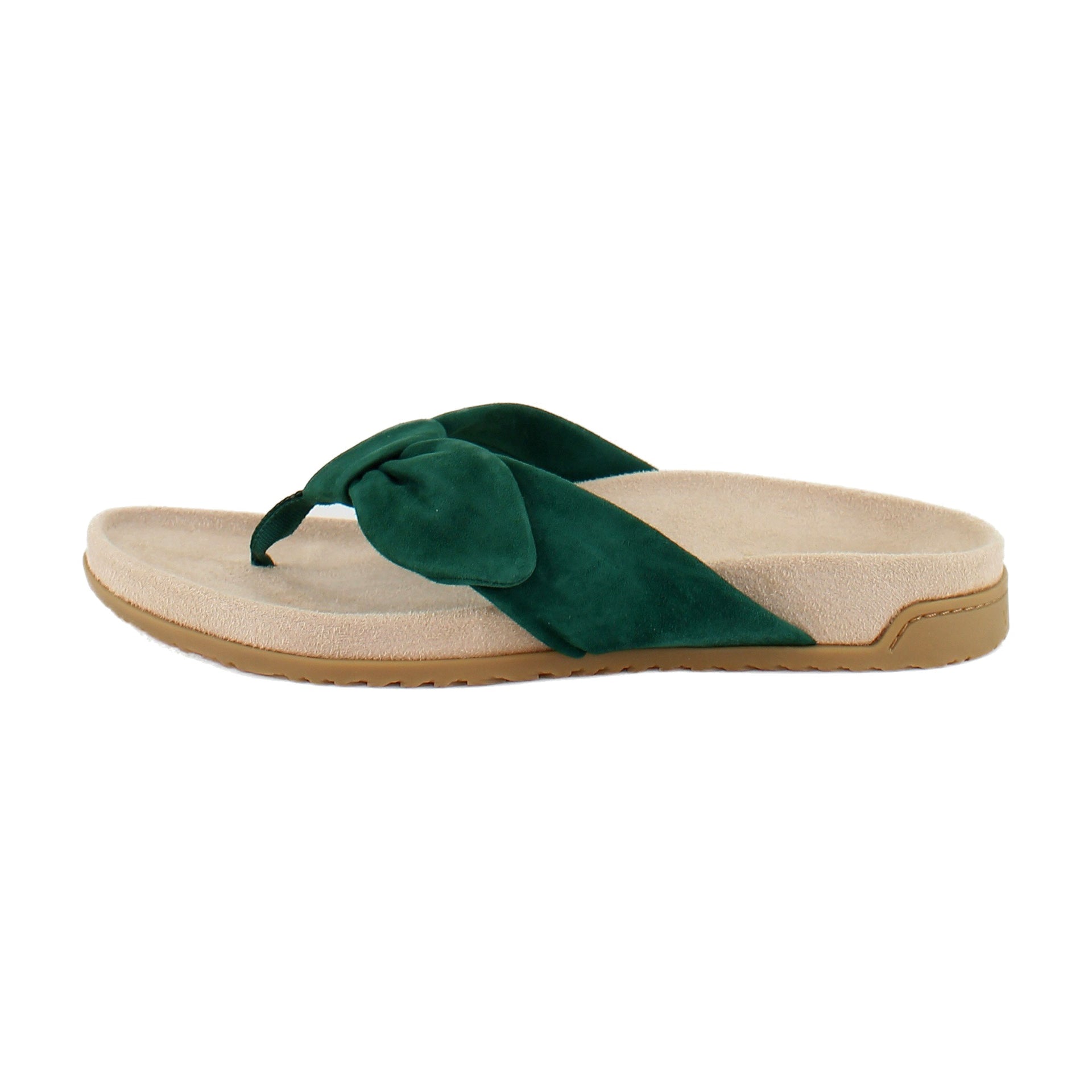 Posy Green Suede