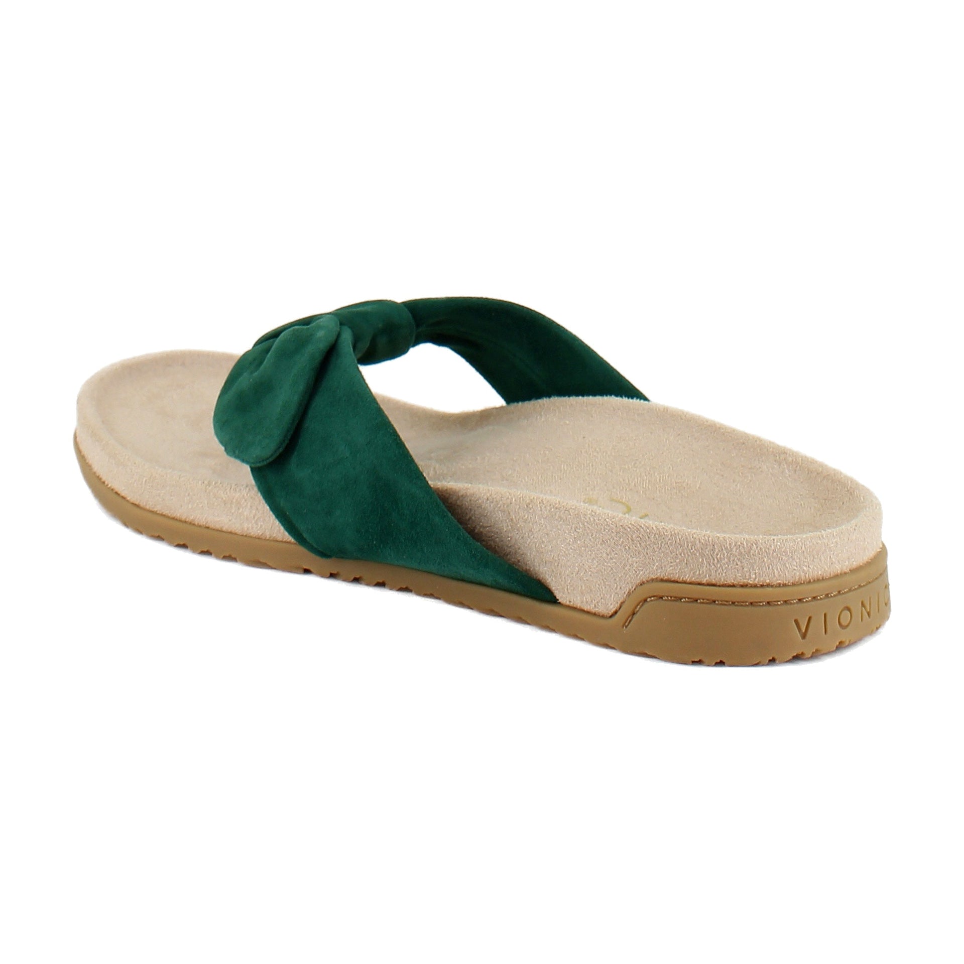 Posy Green Suede