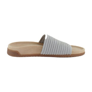 Vapor Grey Metallic Knit