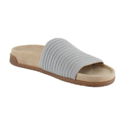 Vapor Grey Metallic Knit