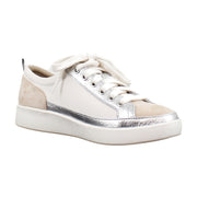 Sea Salt Metallic Leather
