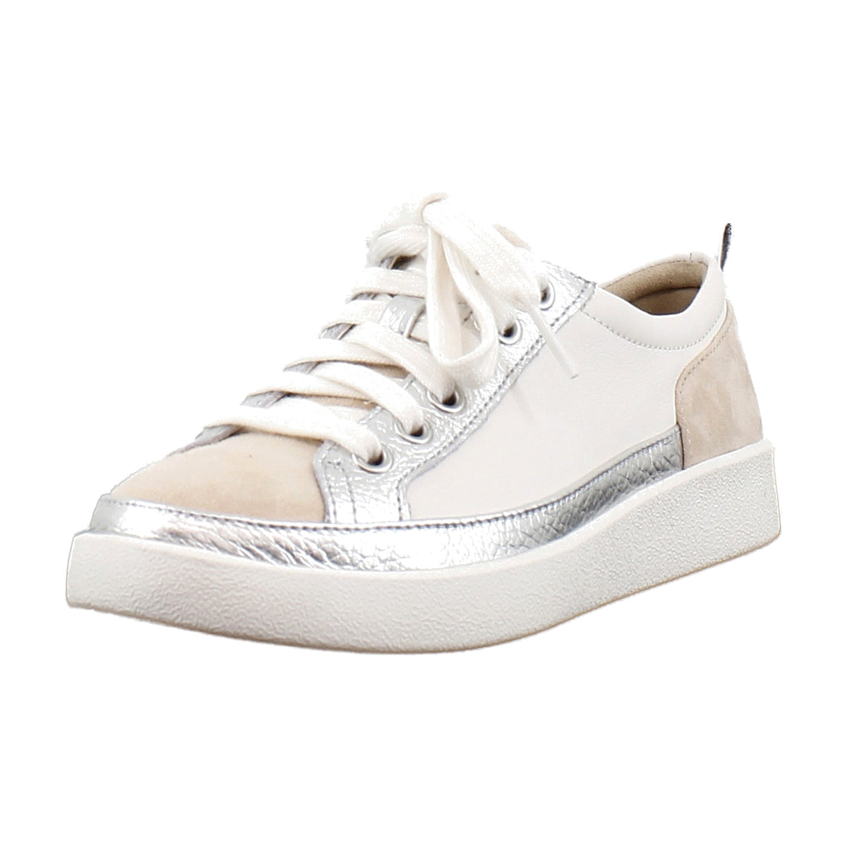 Sea Salt Metallic Leather