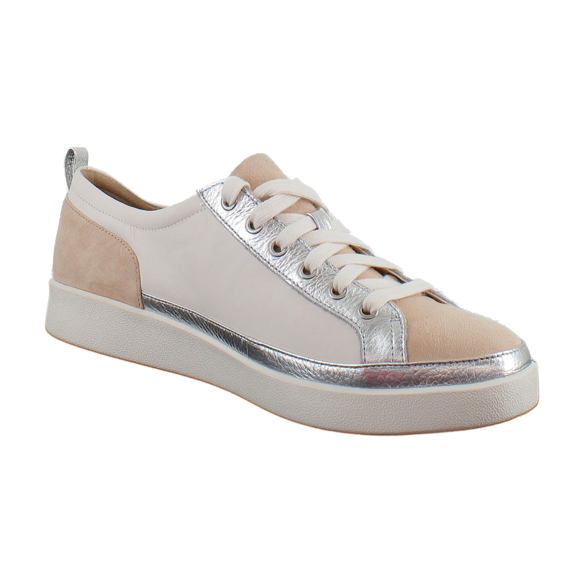 Sea Salt Metallic Leather