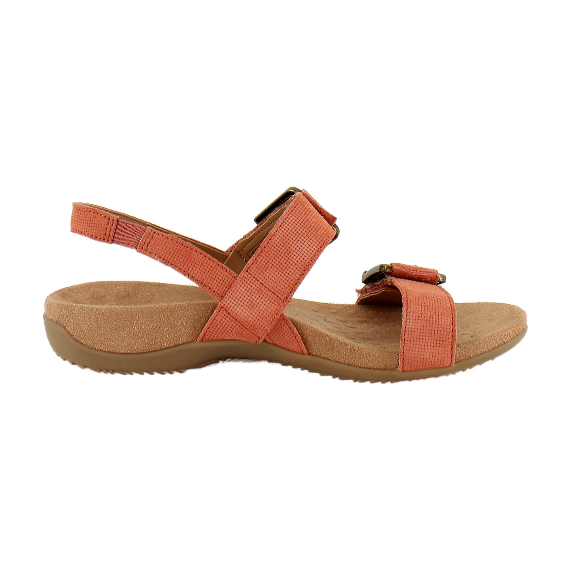 Apricot Brandy Embossed Suede