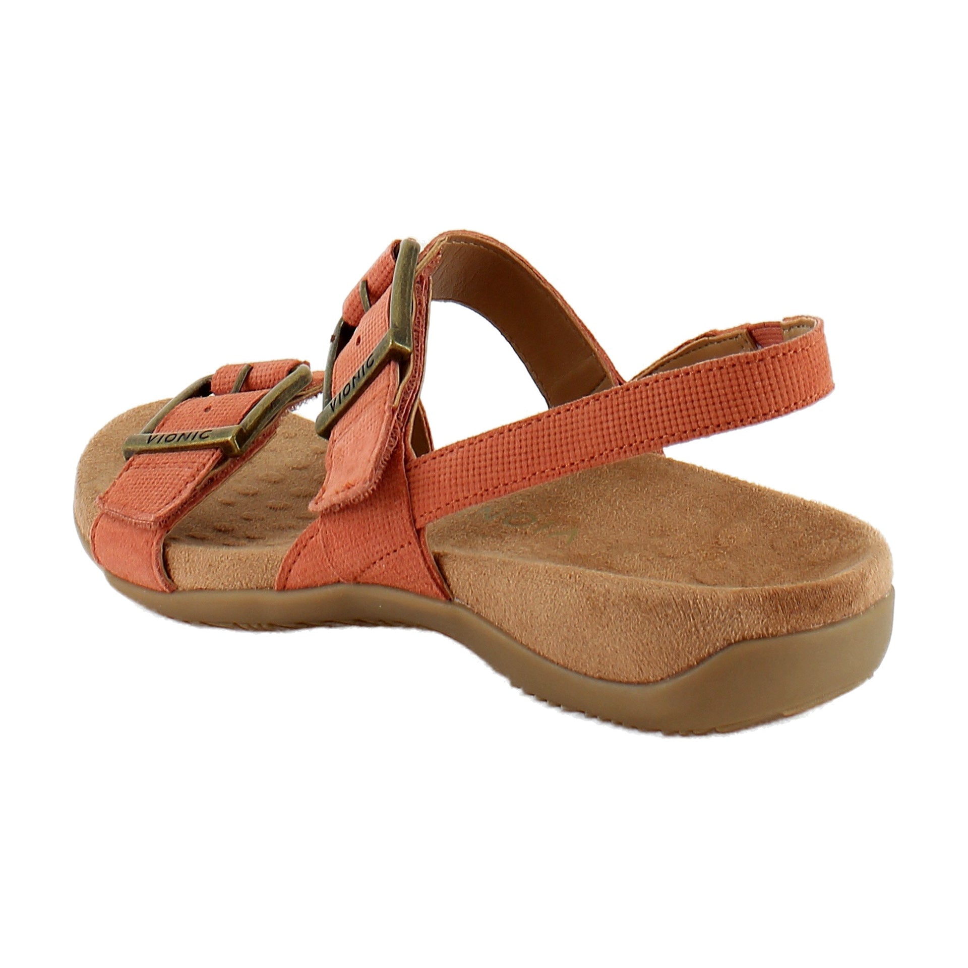 Apricot Brandy Embossed Suede