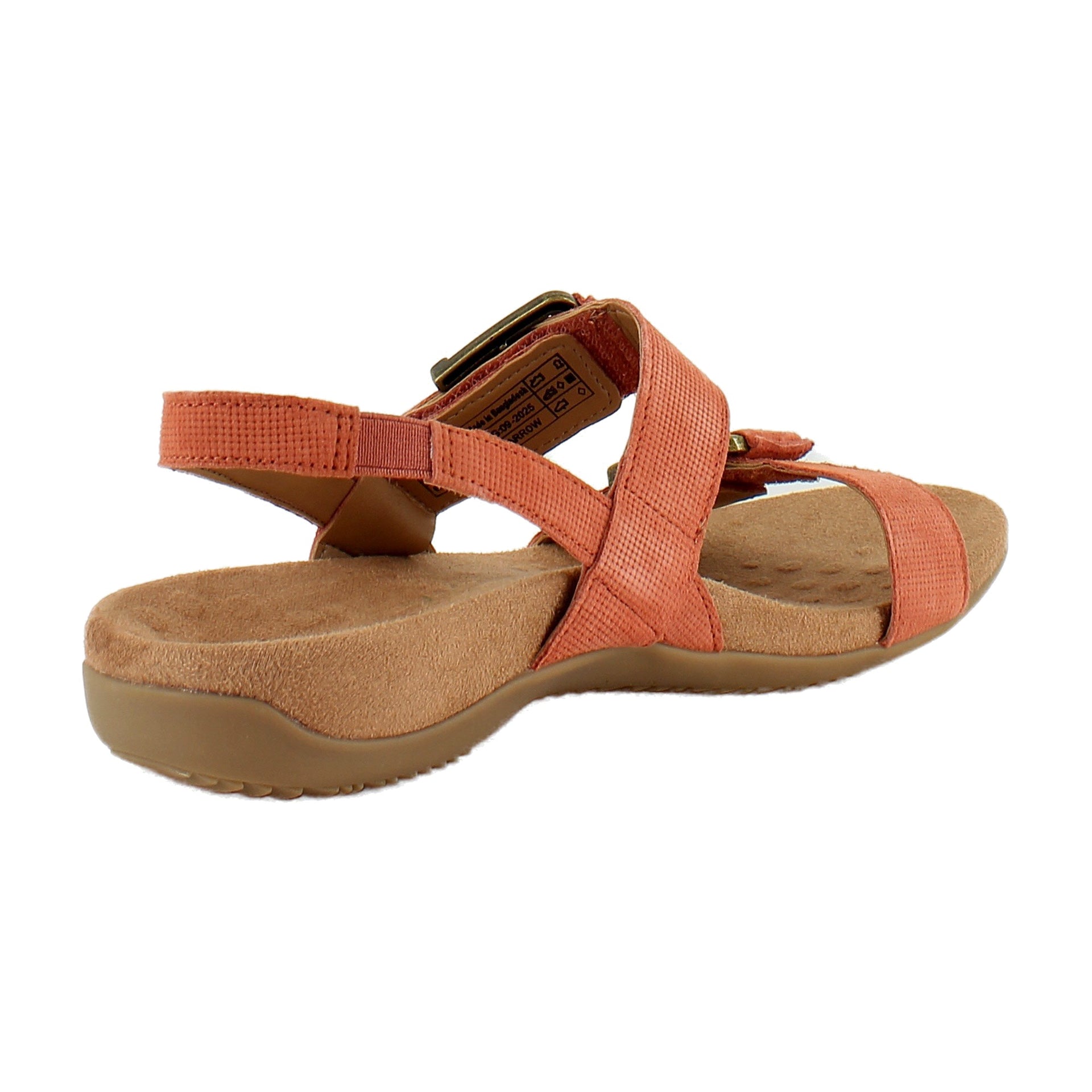 Apricot Brandy Embossed Suede